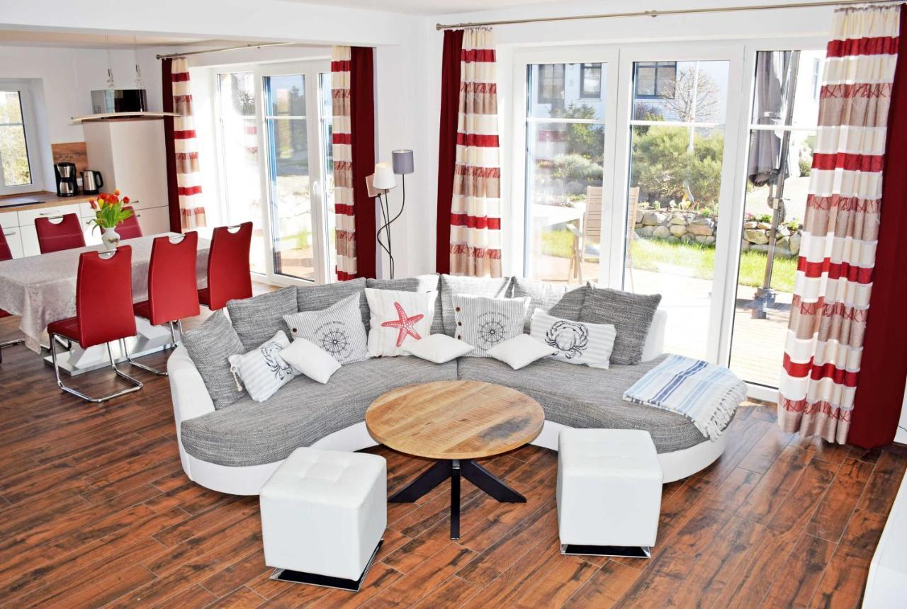 Ferienhaus Zum Boddenstrand Mit Ka Groß Zicker Exterior foto